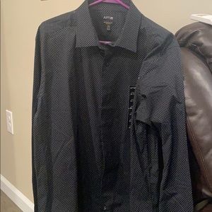 Polka dot long sleeved shirt